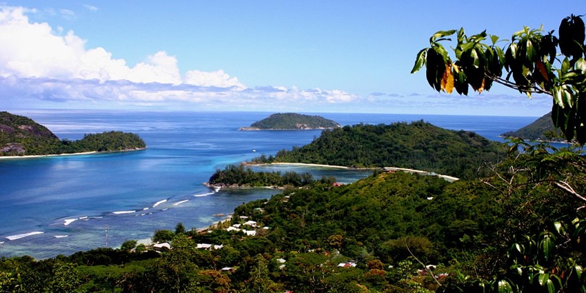 An image of Beau Vallon Beach, Seychelles, featuring turquoise waters and stunning views