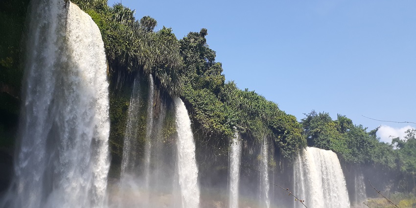 Agbokim Waterfalls Nigeria, known for its widespread fall along with natural surroundings