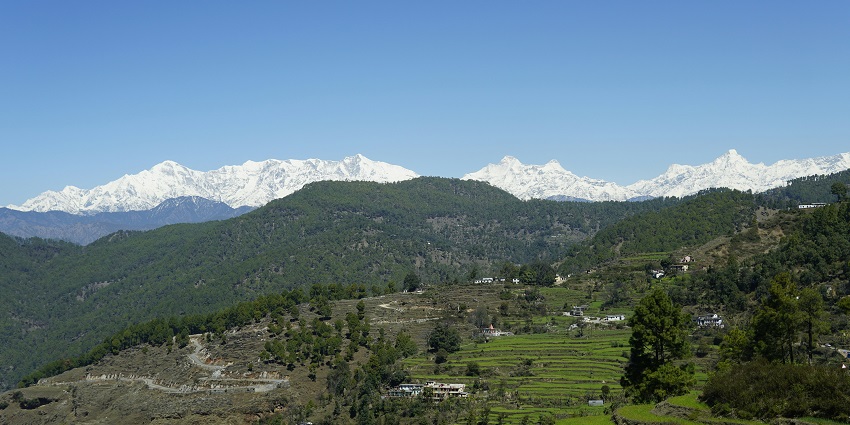 View of Majkhali which has earned a reputation for its unadulterated natural beauty.