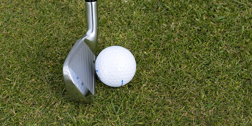Visitors playing golf at Manesar Golf Course after trekking in Aravali Hills, Gurgaon