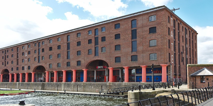 Experience cutting-edge art at Tate Liverpool, one of the best things to do in Liverpool