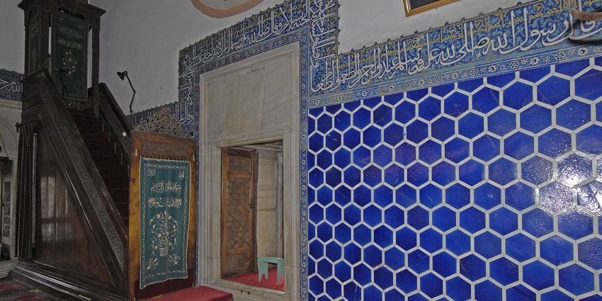 The neat surroundings at the prayer hall in one of the mosque in Portugal