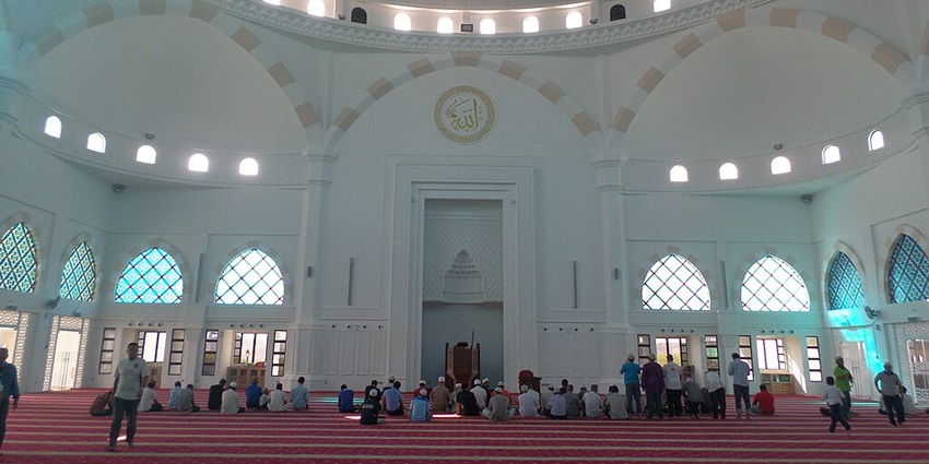 Teachings given at the main hall in one of the mosques in Italy