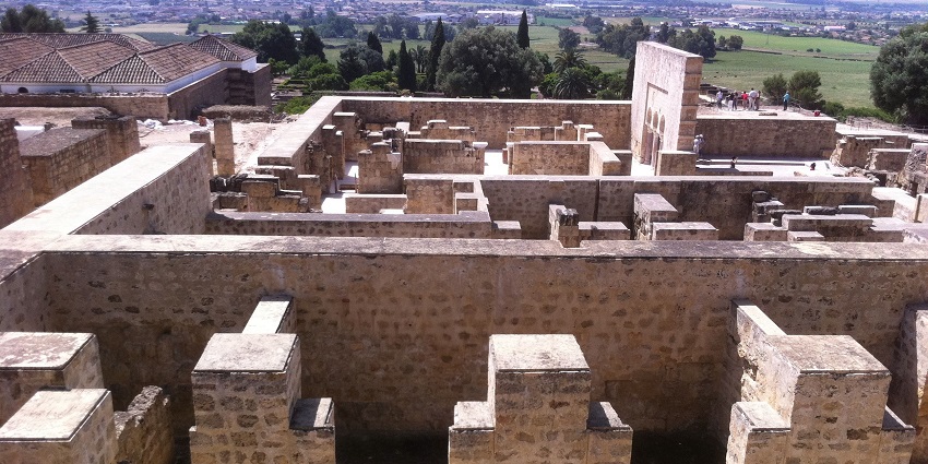 Medina Azahara, a sign of the Umayyad dynasty’s power near the Cordoba Mosque.