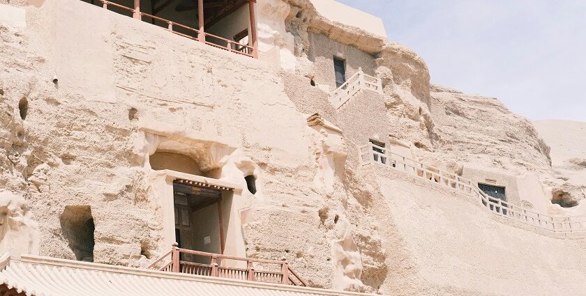 Mogao caves of China will take you back to the ancient time of trading.