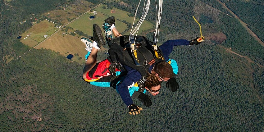 Experience the thrill of skydiving in the UK at Lancaster Drop Zone, a premier skydiving center.