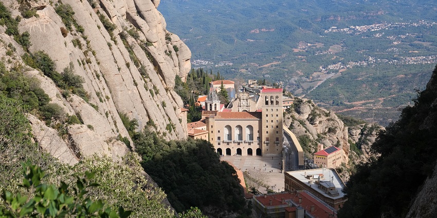 View from the Montserrat Natural Park Trails with scenic views and serene environment