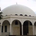 A view of one of the mosques in Brazil - with stunning views and architecture with historical significance