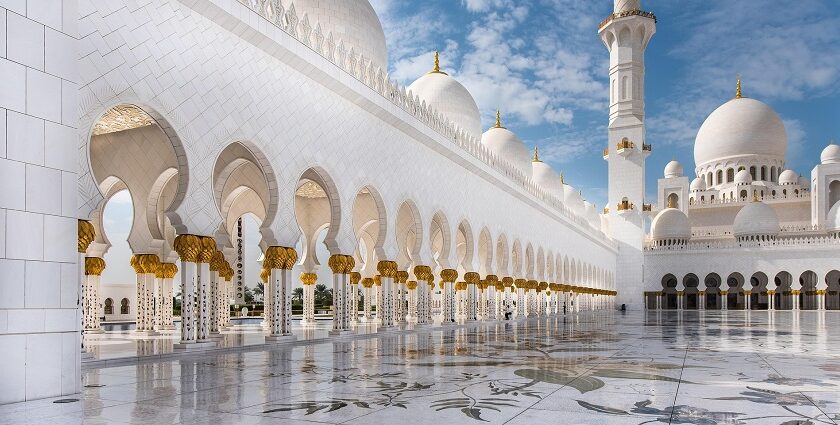 An image resembling a Mosque in Finland showcasing the architectural Islamic design.