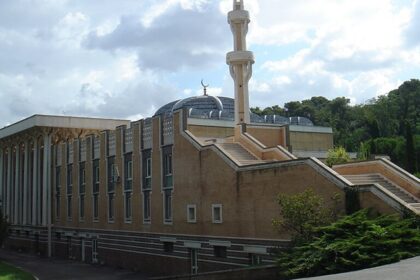 The architecture of the most famous mosque in Italy