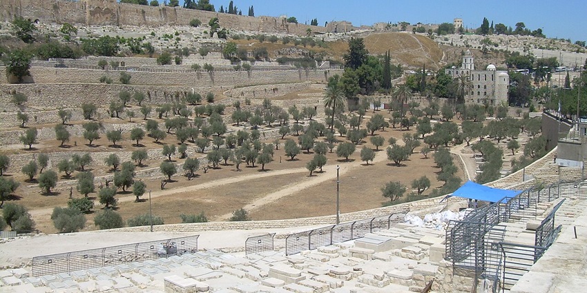 Mount Of Olives is a scenic hill offering panoramic views of Jerusalem's Old City.