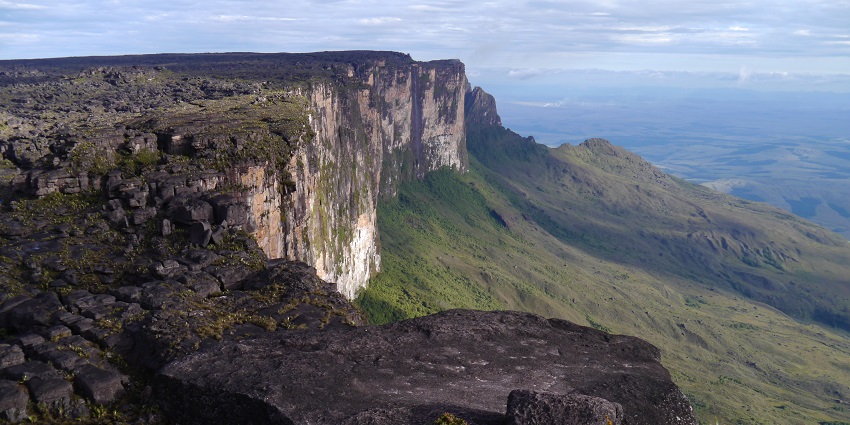 The summit of Mount Roraima is the go-to destination when visiting Canaima National Park