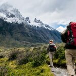 An image of a group of people trekking in India on the Shivendra Hans Pandey in Madhya Pradesh.