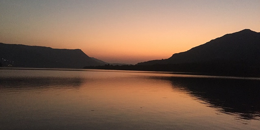 Lakes in Pune, popular with campers, and campsites, of which a shot of one group of campers gathered