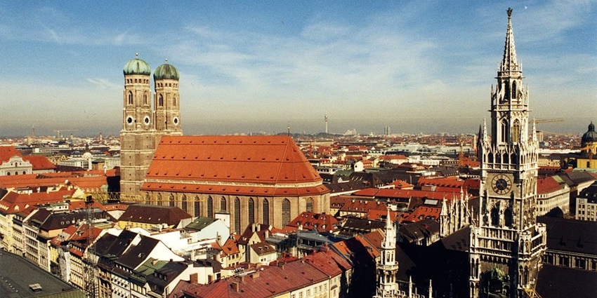 An Image of the Munich skyline, one of the important places to visit in Germany.