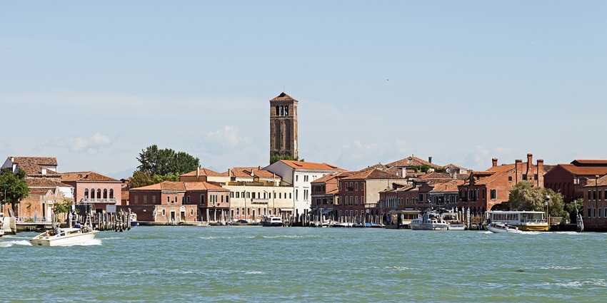 Breathtaking view of Murano Island, a place to visit near Venice