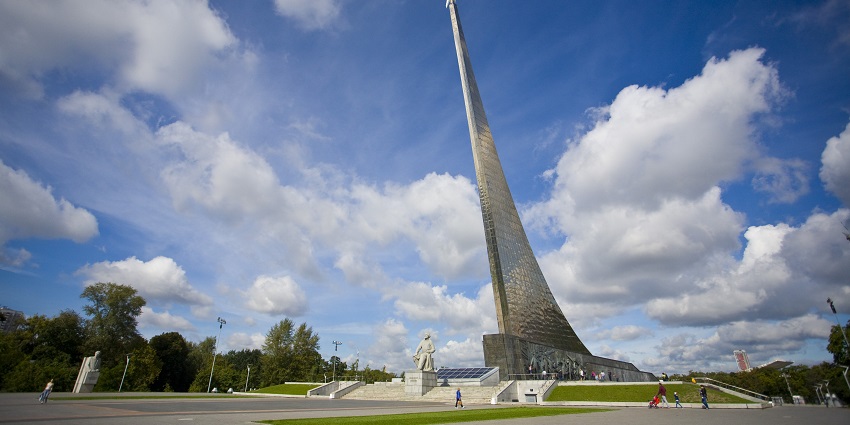 Space museum highlighting Russia’s contributions to space exploration