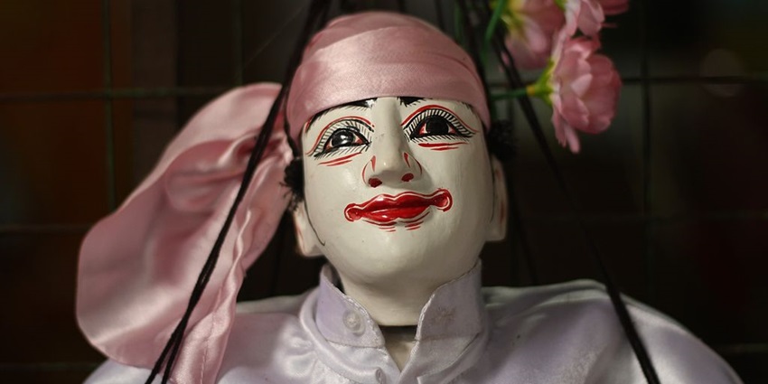 Myanmar Marionette Theatre is an epic spot for literature lovers, reflecting Myanmar nightlife.