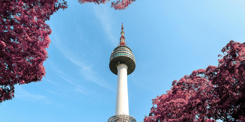 Namsan Seoul Tower, is among the best places to celebrate Valentine’s Day in Seoul.