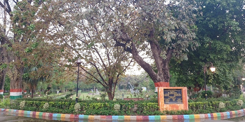 Step into history and tranquility at Nana Rao Park, a tribute to freedom fighters
