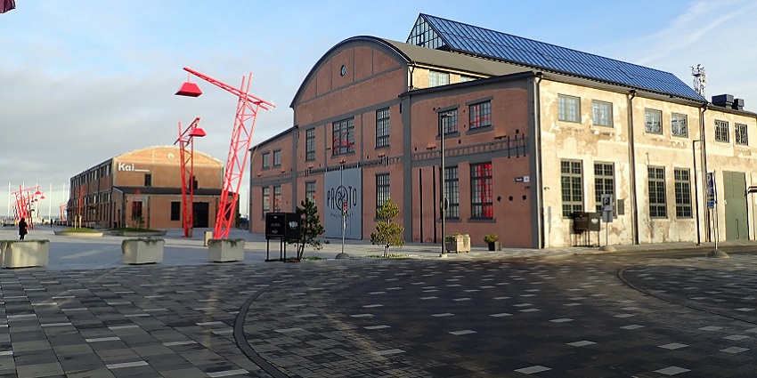 Valentine’s Day in Estonia at the cultural hub featuring contemporary art exhibitions.