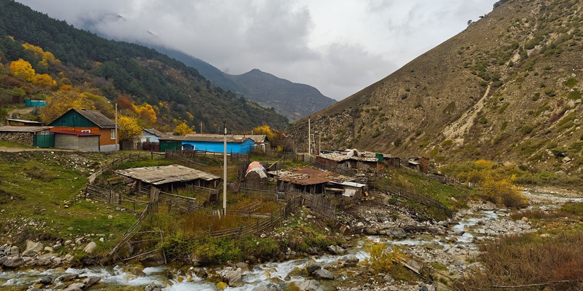 Historic region with diverse traditions and exquisite mountain scenery.