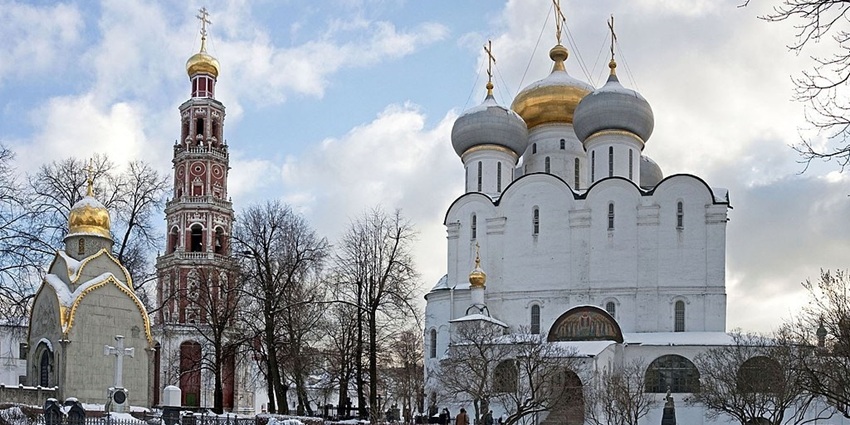 Novodevichy Convent, located near the State Historical Museum, offers a glimpse into history.