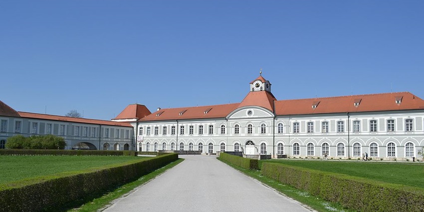 An image showing Schloss Nymphenburg in Munich, a popular historical landmark in the city.