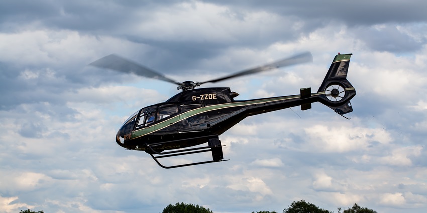 Small heliport providing scenic flights and quick access to Ocean Cay’s private island.