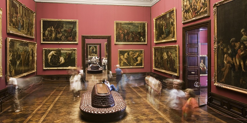 An image of Old Masters Picture Gallery, one of the best places in Switzerland.