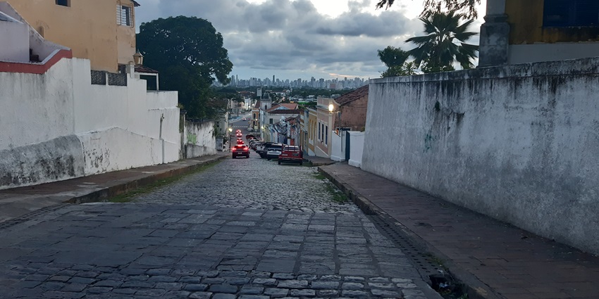 Explore colorful streets and rich history on a romantic valentine's day in Brazil