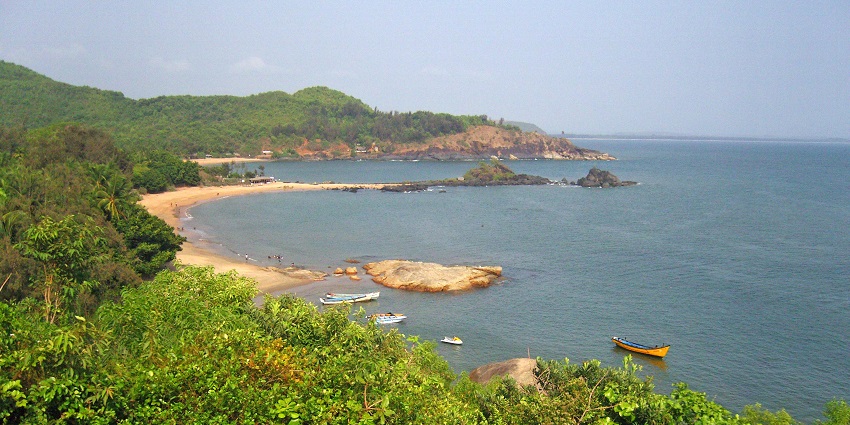 Visit Om Beach and experience trekking in Gokarna.