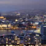 An image showing the cityscape of Oslo, capturing the essence of Oslo nightlife.