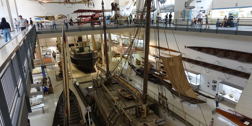 An image showing the diverse collections at the Deutsches Museum, Munich, Germany