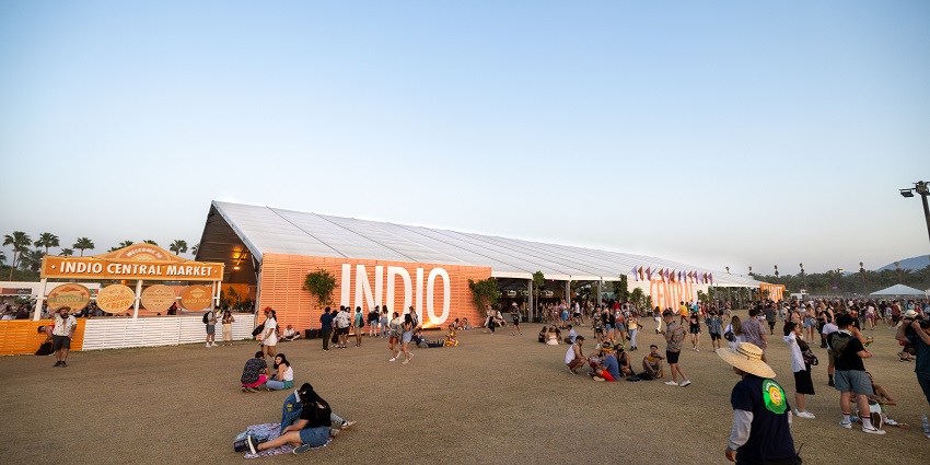 An image of a poster advertisement showing the rules of the Popular Coachella music festival
