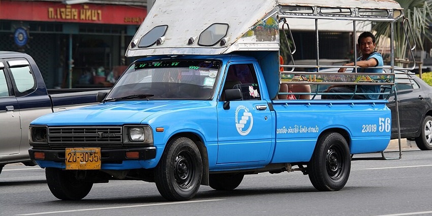 Pattaya offers various transport options like songthaews (shared taxis) and motorcycle taxis