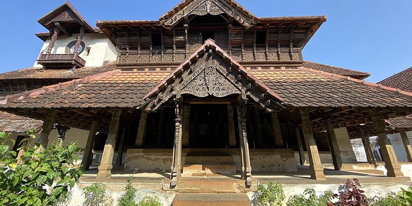 Explore this ancient wooden palace showcasing exquisite architecture and historical significance.