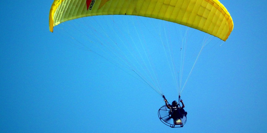 Soar through the sky for a bird's-eye view of landscapes for an unforgettable experience.