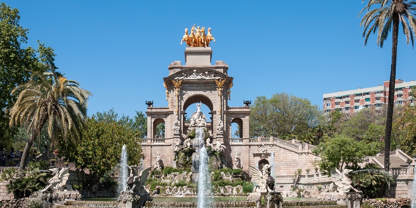 The Font De La Cascada in the centuries-old Parc de la Ciutadella in Barcelona, Spain.
Viewers of this file can see comments and suggestions