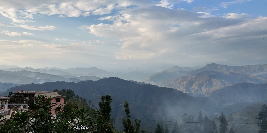 View of Patal Bhuvaneshwar which is a mystical limestone cave that provides exotica.