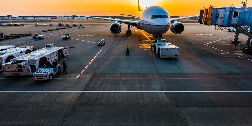 Pembrey Airport, one of the top airports in Wales with connections to domestic flights.