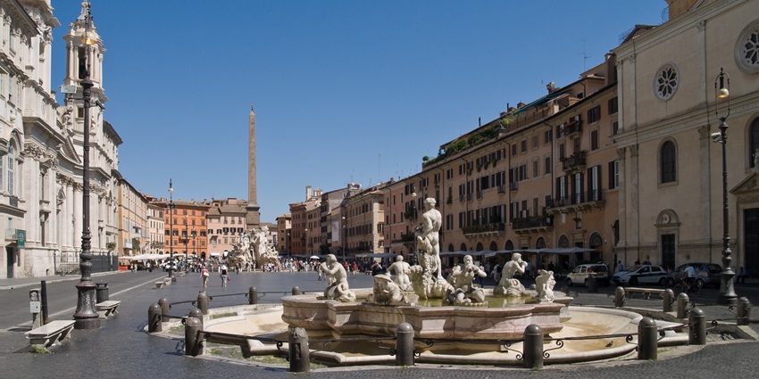 Piazza Navona, a place of timeless beauty.