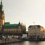 Image of Hamburg, Landungsbrücken, a scenic waterfront among places to visit in Hamburg.