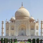 An image of the Taj Mahal, Agra, one of the best places to visit in India in February for couples.