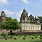 An image of a iconic temple amidst the lush greenery, one of March's best places to visit.