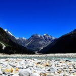 An image of Yumthang Valley, one of the best places to visit in October in North India.