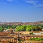 An image of historic Hampi Temple, one of the best places to visit in October with family in India.