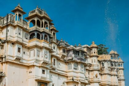 An image of City Palace, Old City, Udaipur, one of the best places to visit in West India.