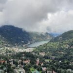 A photo of Nainital from the route towards cheena peak.