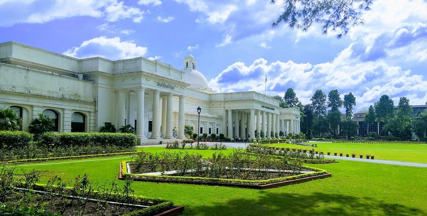 : Image of Indian Institute of Technology Roorkee campus with beautiful surroundings